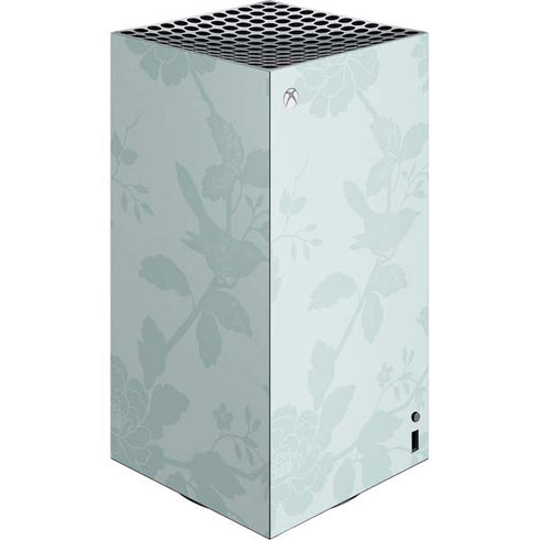 Bird Floral XBox Series X Digital Edition Console Skin